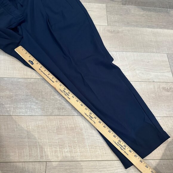 OLD NAVY WOMENS HIGH RISE BILLIE COMFORT WAIST BLUE PANTS NEW 3X - Picture 3 of 10